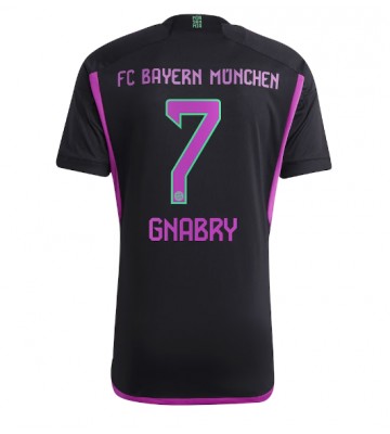 Bayern Munich Serge Gnabry #7 Koszulka Wyjazdowych 2023-24 Krótki Rękaw